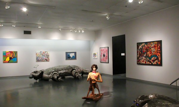11th Annual Open Call Show, "Lives Matter", Installation view Art Car Museum, 2016