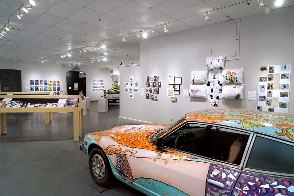 "FotoFinish, Literacy Through Photography", installation view Art Car Museum, 2017