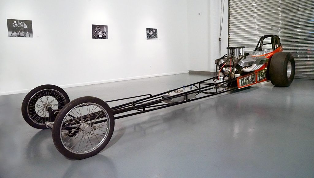 "Rat Rod Review", installation view at the Art Car Museum, 2017 - 2018