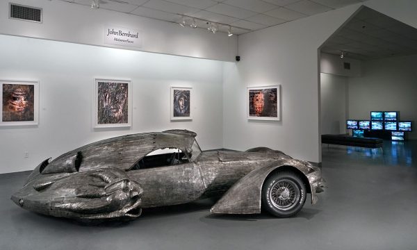 "Phantom" by W.T. Burge, FotoFest 2018, installation view Art Car Museum 2018